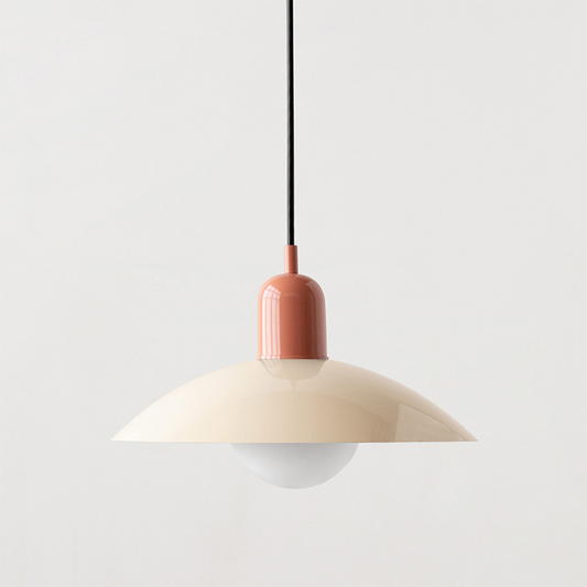 VivaRetro: Lámpara colgante de metal colorida – Lámpara LED de colores para comedor y cocina
