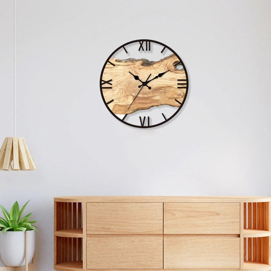 ZeitGlanz: Reloj de Pared Transparente – Reloj de Diseño Moderno