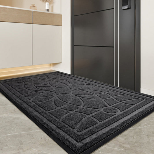 ZenSchritt: elegante alfombra de entrada con diseño de mandala – fácil de cuidar, antideslizante y decorativa para la sala de estar y la cocina
