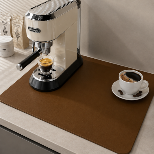 Alfombra absorbente para platos y utensilios de cocina