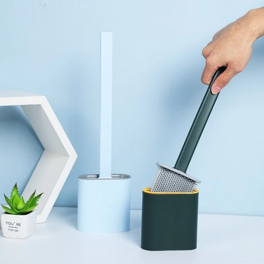 Cepillo de Inodoro FlexiClean – Diseño de Silicona Higiénica para una Limpieza Fácil
