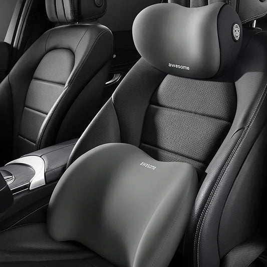 BequemesReisen™ Cojín de soporte cervical y lumbar para el coche