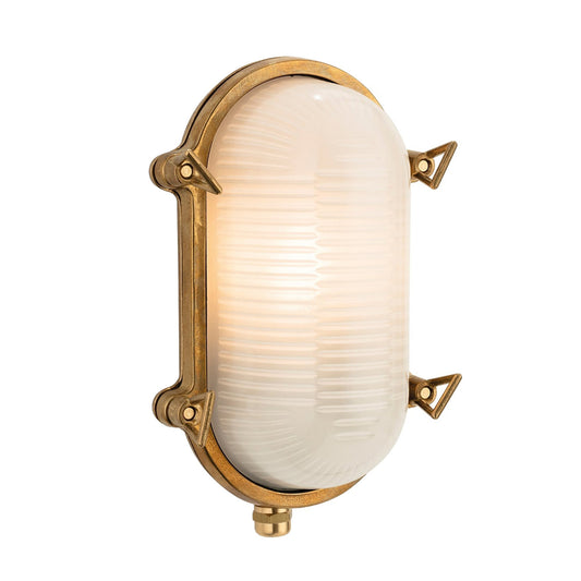 Luz de Bulkhead de Latón Macizo Mariner