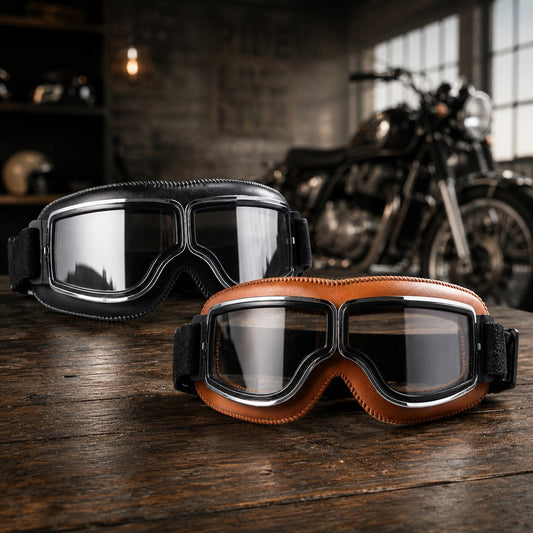 Gafas de moto vintage | Kronvisier