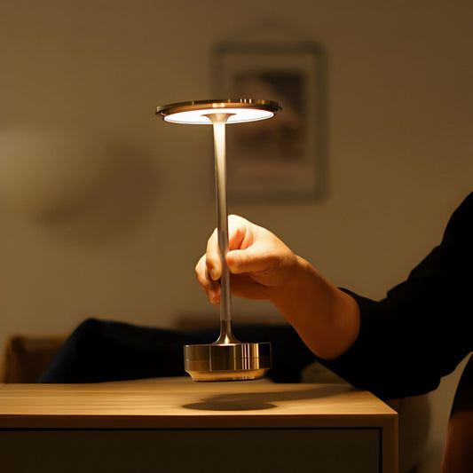 Lámparas para sala de estar | lámpara de mesa inalámbrica | lámpara de mesa con batería | LumaViva