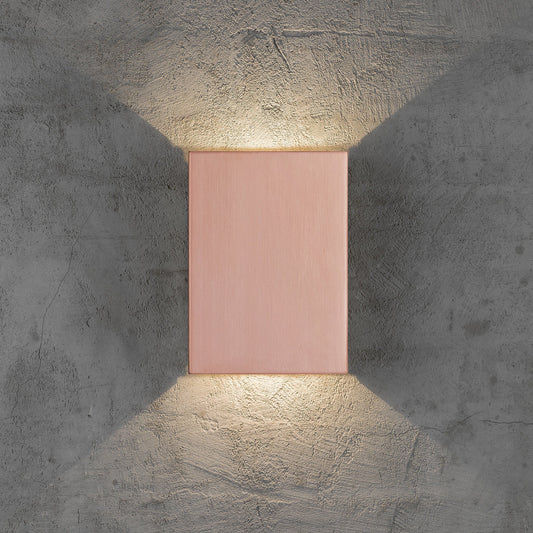 Luz de Pared LED Fold 15, Cobre