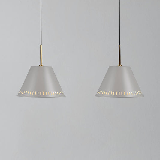 Lámpara colgante Pine 2, Gris