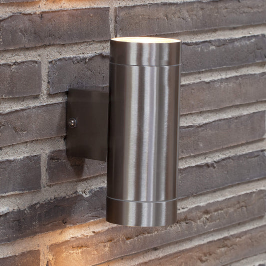 Luz de Pared Exterior Tin Maxi Up & Down, Acero Inoxidable