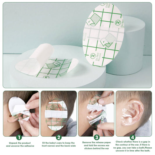 Juego de Protectores de Oídos desechables e impermeables para nadar