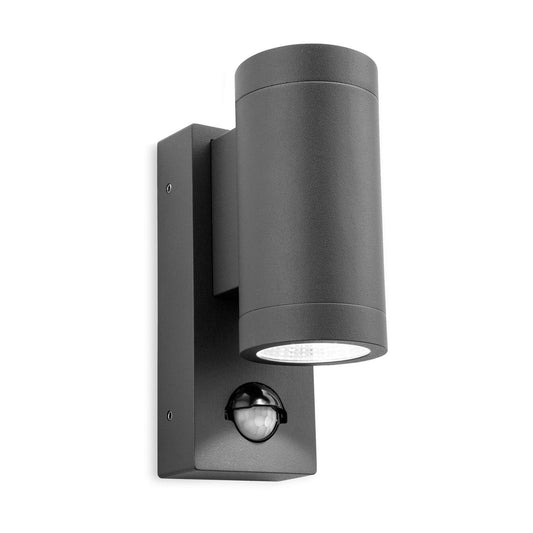 Luz de pared LED PIR Riggs Arriba y Abajo