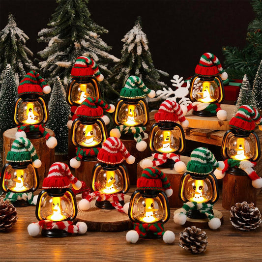 FrostyGlow™ – Mini Linternas LED Decorativas Muñecos de Nieve