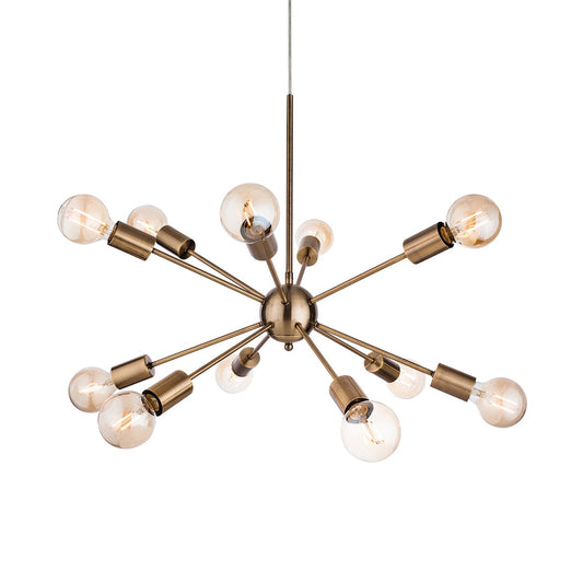 Candelabro Sputnik de 12 luces