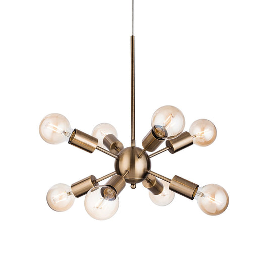 Araña Sputnik de 8 luces