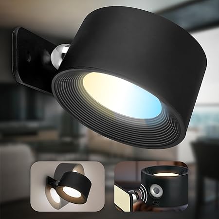 Lámpara LED | Lámpara con sensor de movimiento | Lámpara inalámbrica | Strahl360