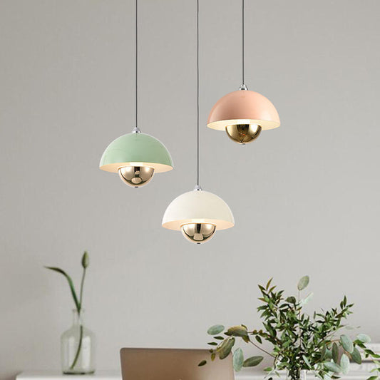 PodLumo: Lámpara colgante con forma de cápsula y LED integrado, regulable manualmente – para áreas de comedor y zonas de trabajo